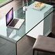 Rialto glass desk Fiam