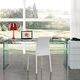 Rialto glass desk Fiam