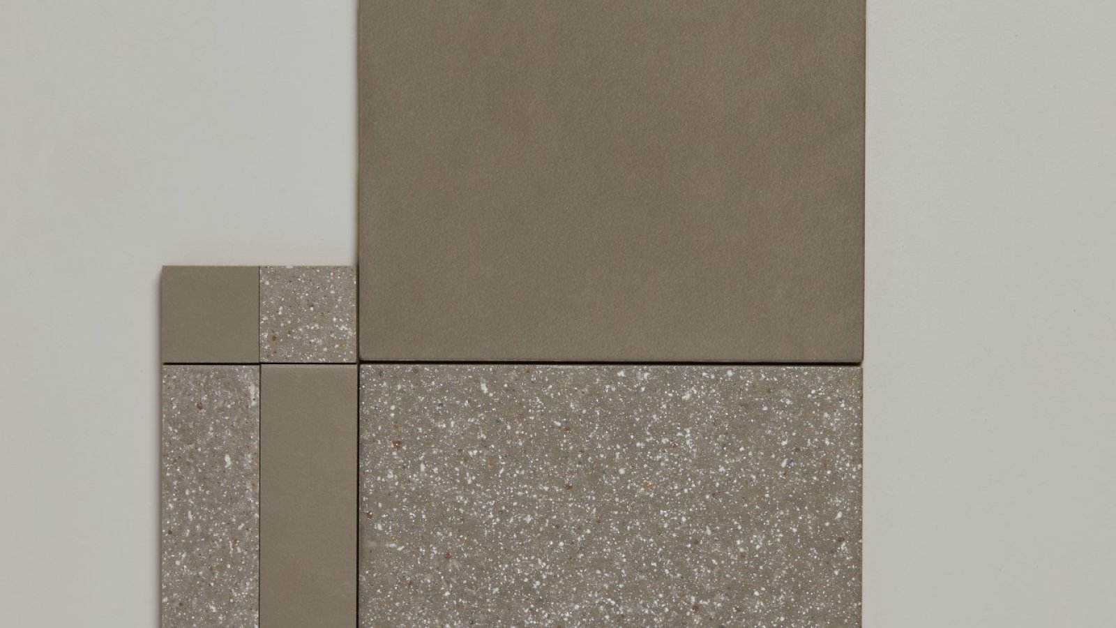 Time fra Mutina med Rough og Smooth teksturer kombineret i en flade