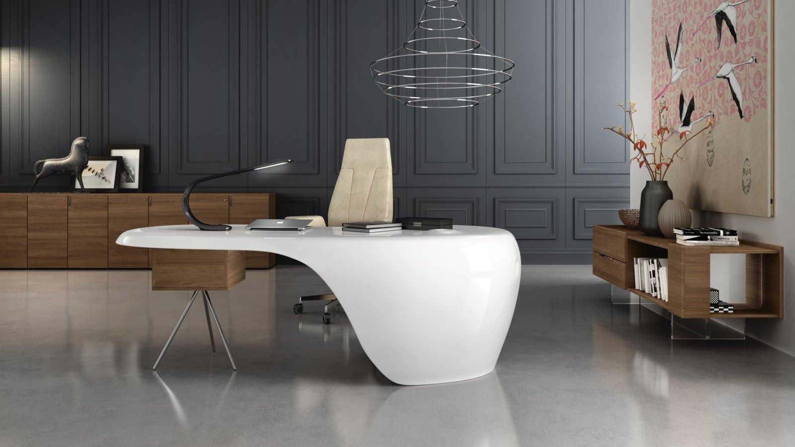 Design skrivebord Uno fra Della Rovere