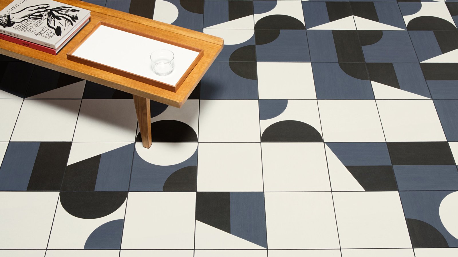 Puzzle porcellanato gulv fra Mutina