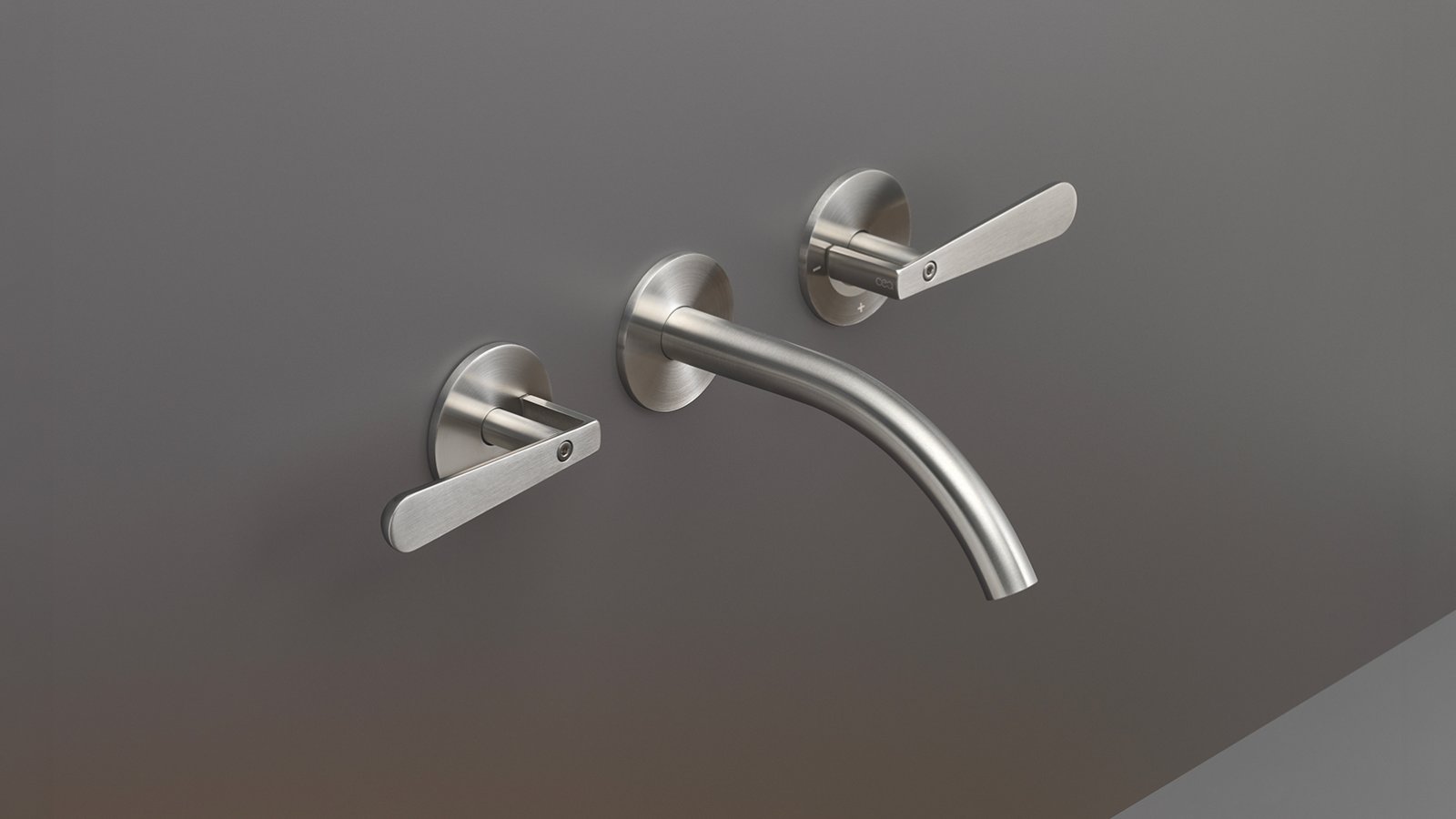 Lutezia fra Cea Design, togrebs vægarmatur i poleret Black Diamond finish