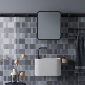 Diarama-flisevæg fra Mutina med malerisk effekt