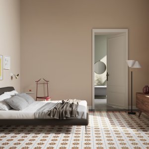 Flise med mønsteret Corners, Mattonelle Margherita fra Mutina, 20,5 x 20,5 cm