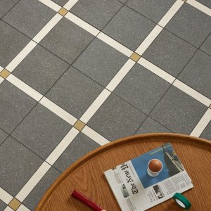 Time flise Etna Black Rough fra Mutina, uglaseret porcellanato