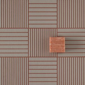 Gulv af porcellanato Fringe 12x12