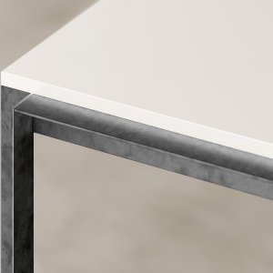 Åben metalreol med skråt snit fra Archiutti