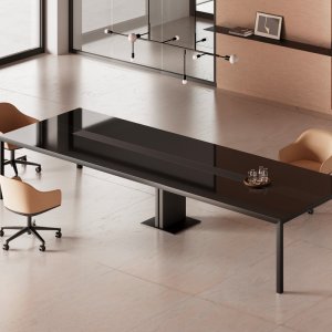 Archiutti Fattore Alpha, lavt bord på 42 cm foran chefskrivebordet