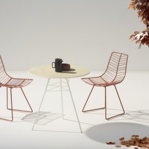 Arper Leaf loungestol med aftagelig fronthynde