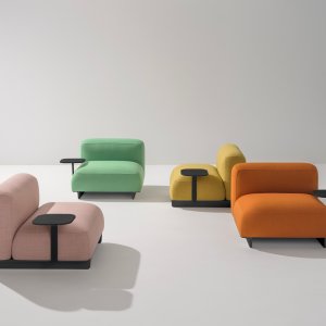 Fast bord mellem to Ralik-moduler