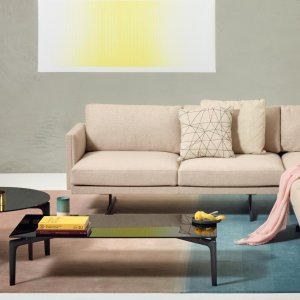 Steeve Lou topersoners sofa på T-benet