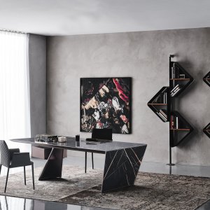 Bronzefarvet stålben på Cattelan Italia Nasdaq