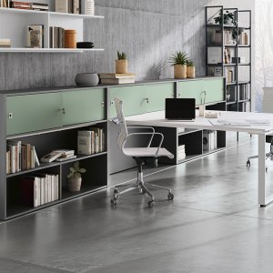 Arbejdsskrivebord Loft fra Colombini Office