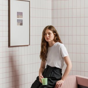 Din-fliser i farven Light Green