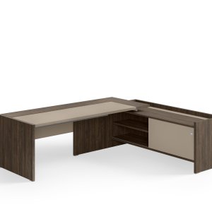 Højdejusterbart Oxford skrivebord op til 142 cm