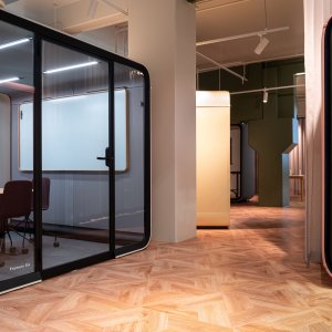 Udvendige optaget-lys på Framery Six
