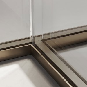 Detalje af 65,2 mm profilet på Slender væggen