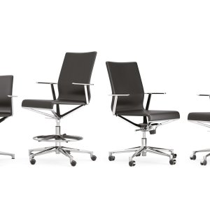 Sædet i ét stykke på en ICF Office mødestol