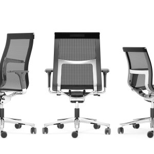 Una Stool fra ICF i et receptionsområde