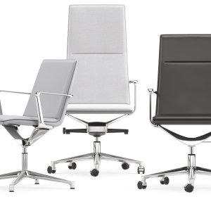 Chefstole Valea Chair fra ICF omkring et mødebord