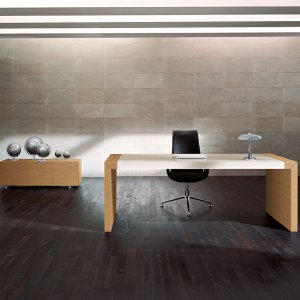 Design skrivebord Kyo fra Martex i direktionskontor