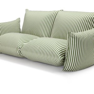 Brezza Relax moduler samlet til en gennemgående sofa