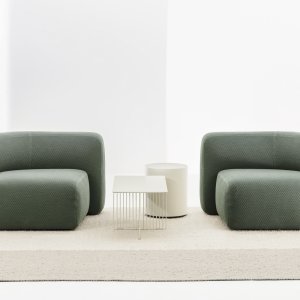 Modulsofa Suiseki tegnet af Andrea Steidl