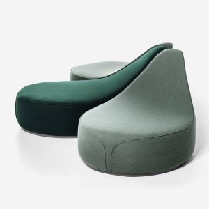 Buet kant på en Waves-puf