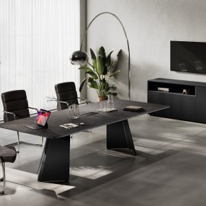 Formet forplade til Monolith i 3d-folie på Terracotta-stålplade