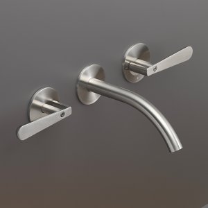 Lutezia fra Cea Design, togrebs vægarmatur i poleret Black Diamond finish