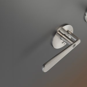 Lutezia fra Cea Design, togrebsarmatur i satineret rustfrit stål
