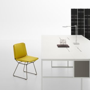 Pc-holder på hjul fra 20.Venti serien hos MDF Italia
