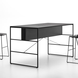 Dobbelt arbejdsplads i systemet 20.Venti fra MDF Italia