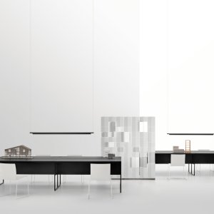 Kompakt 20.Venti Home skrivebord i bleget eg