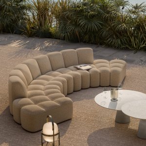 Array fra mdf italia i et hospitality venteområde