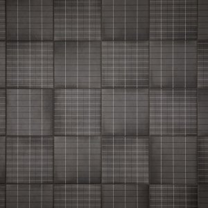 Badevaeg i Aurore Charcoal Grid L fra Mutina