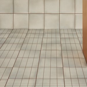 Aurore Light Grey Grid S ved siden af ensfarvet Charcoal