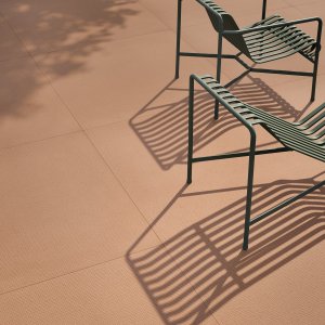 Moedelokale med gulv af Pico porcelaen fra Mutina