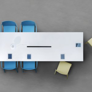 Højbord Arki-Table ARKW107 fra Pedrali på 107 cm til stående møder