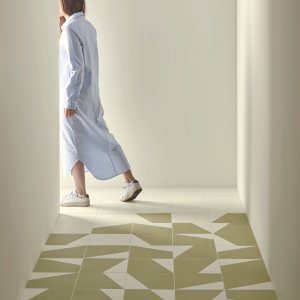 Detalje af den 14 mm tykke Puzzle flise