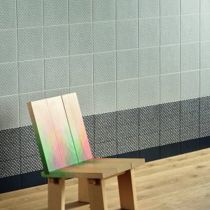 Moenster Cobble Green fra Tape-kollektionen i glaseret porcellanato