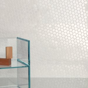 Botanica White med terracotta fugekontrast