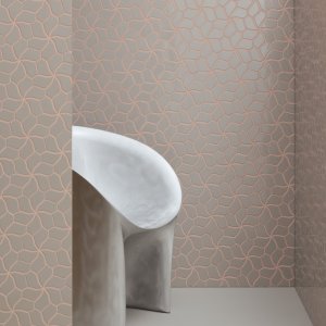 Botanica Grey Matt mosaik paa vaeg