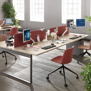 Orgatower-skab ved en Pigreco arbejdsplads