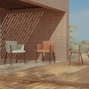 Brezza fra S•CAB på en hotelterrasse