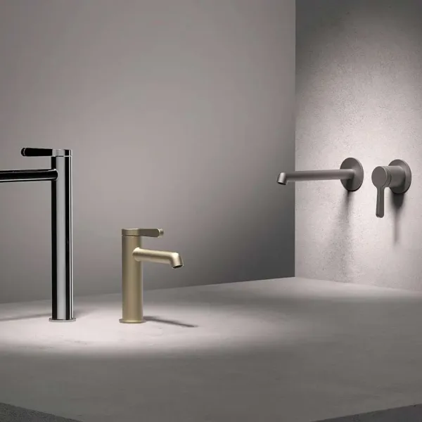 Fantini armatur med stille design i nordisk baderum