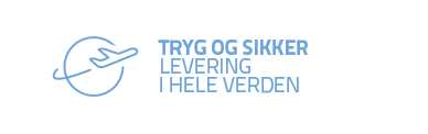 Tryg og sikker levering i hele verden