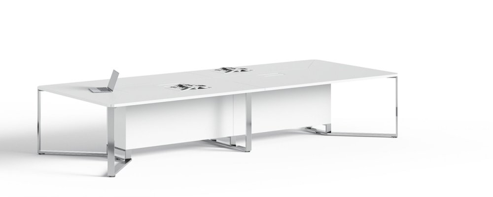 Skrivebord med rulleskab
